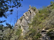 Anello del PIZZO DI SPINO (958 m) da Spino al Brembo via Pregaroldi il 27 aprile 2023 - FOTOGALLERY